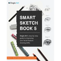 Smart Sketch Book 5: Oogie Art's step-by-step guide to drawing facial features in charcoal and pastel. - Paperback