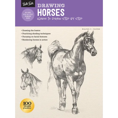 Drawing: Horses: Learn to Draw Step by Step - Paperback